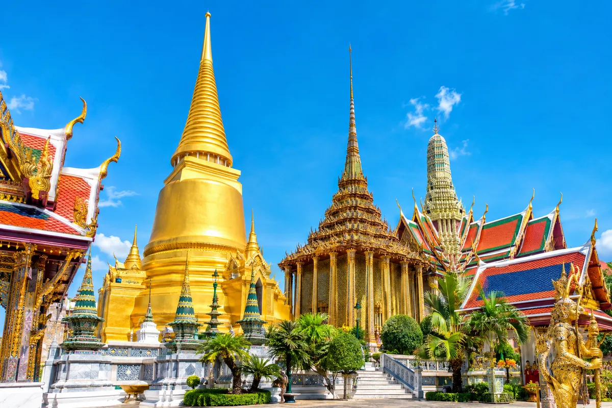 Thai temple in Bangkok